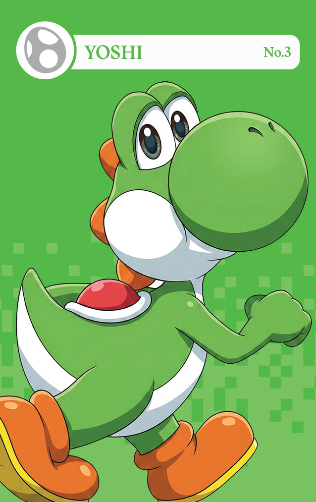 Yoshi NFC Card – Smash Bros Amiibo