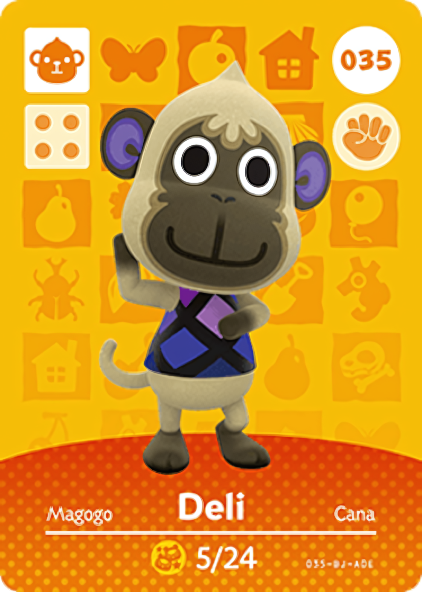 Deli NFC Card – Animal Crossing New Horizons Amiibo