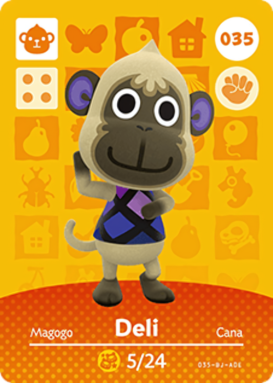 Deli NFC Card – Animal Crossing New Horizons Amiibo