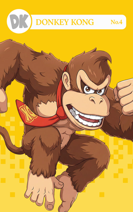 Donkey Kong NFC Card – Smash Bros Amiibo