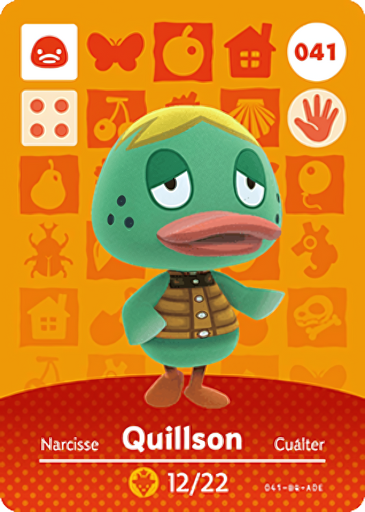 Quillson NFC Card – Animal Crossing New Horizons Amiibo
