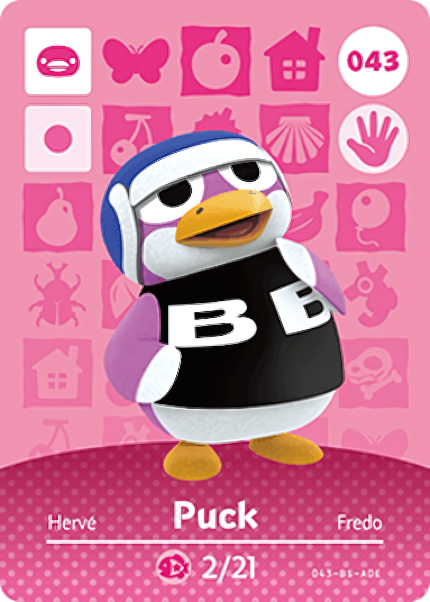Puck NFC Card – Animal Crossing New Horizons Amiibo