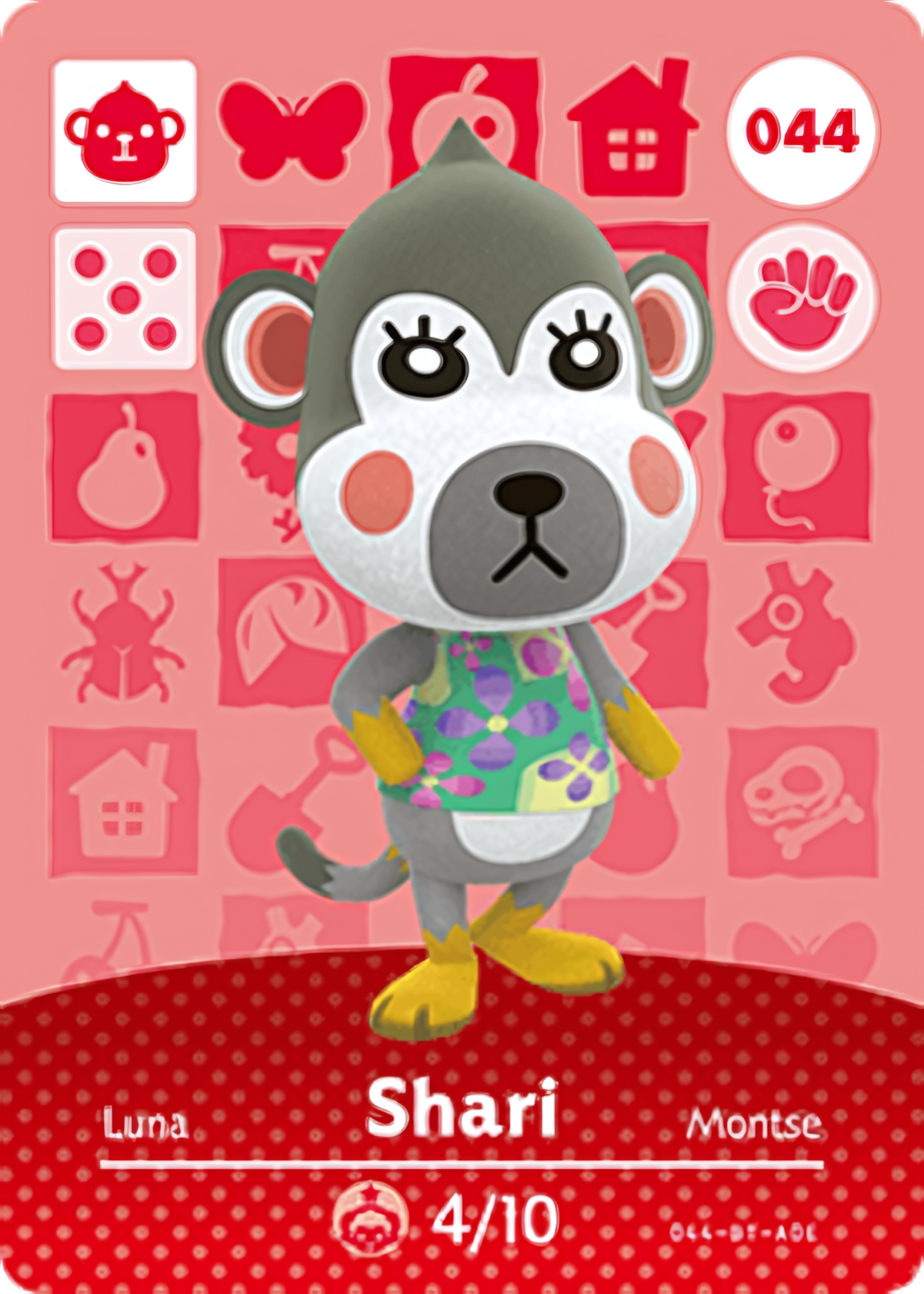 Shari NFC Card – Animal Crossing New Horizons Amiibo