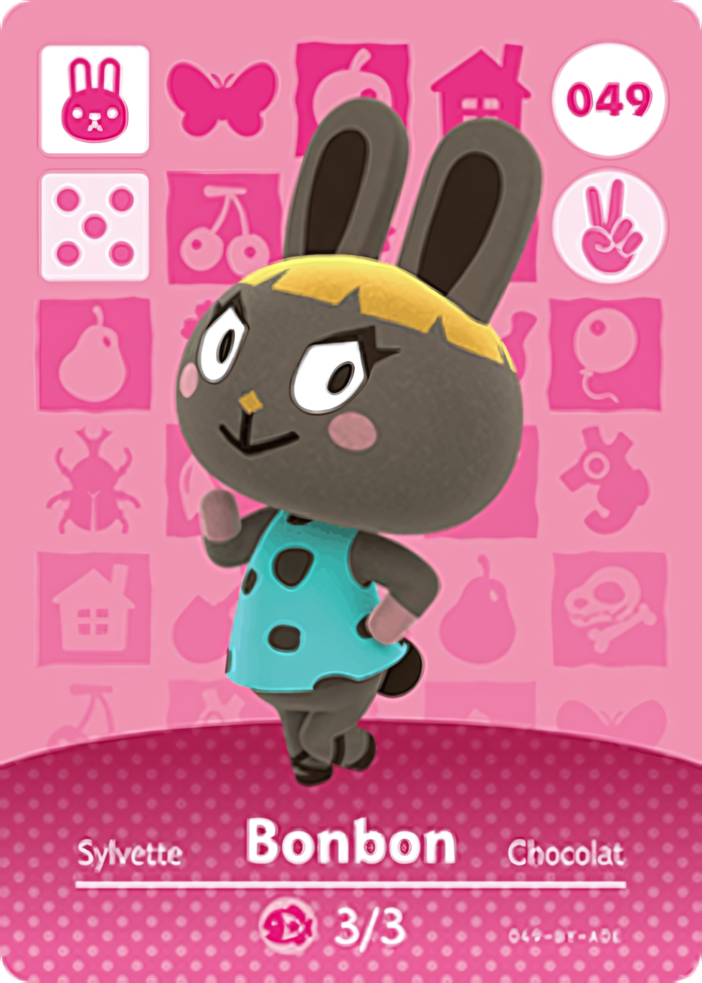 Bonbon NFC Card – Animal Crossing New Horizons Amiibo