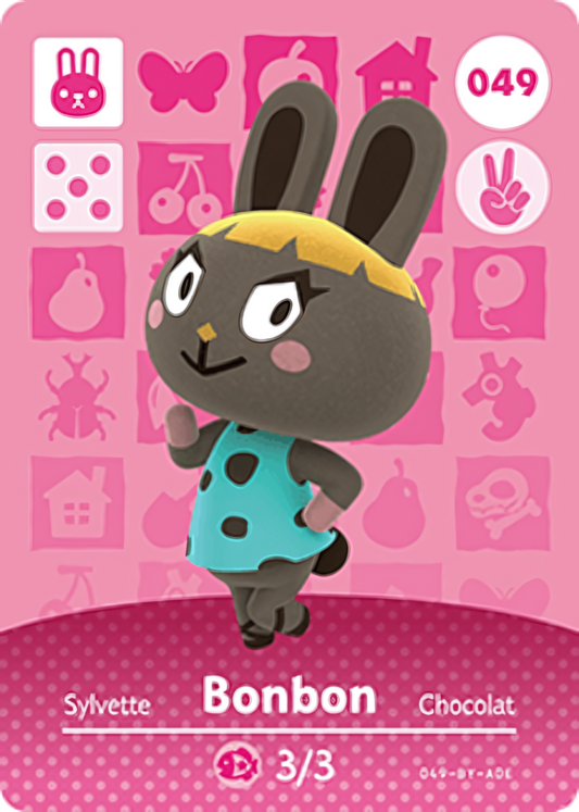 Bonbon NFC Card – Animal Crossing New Horizons Amiibo