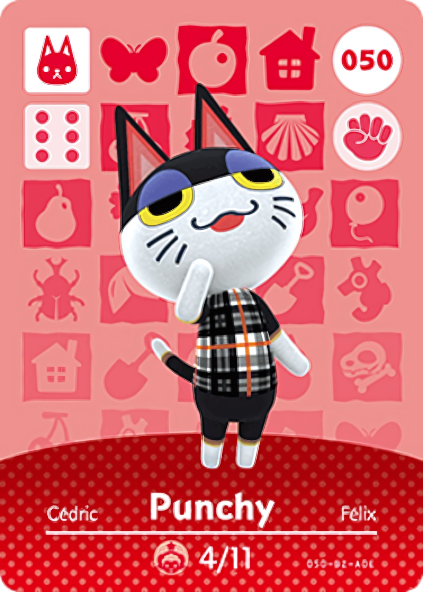 Punchy NFC Card – Animal Crossing New Horizons Amiibo