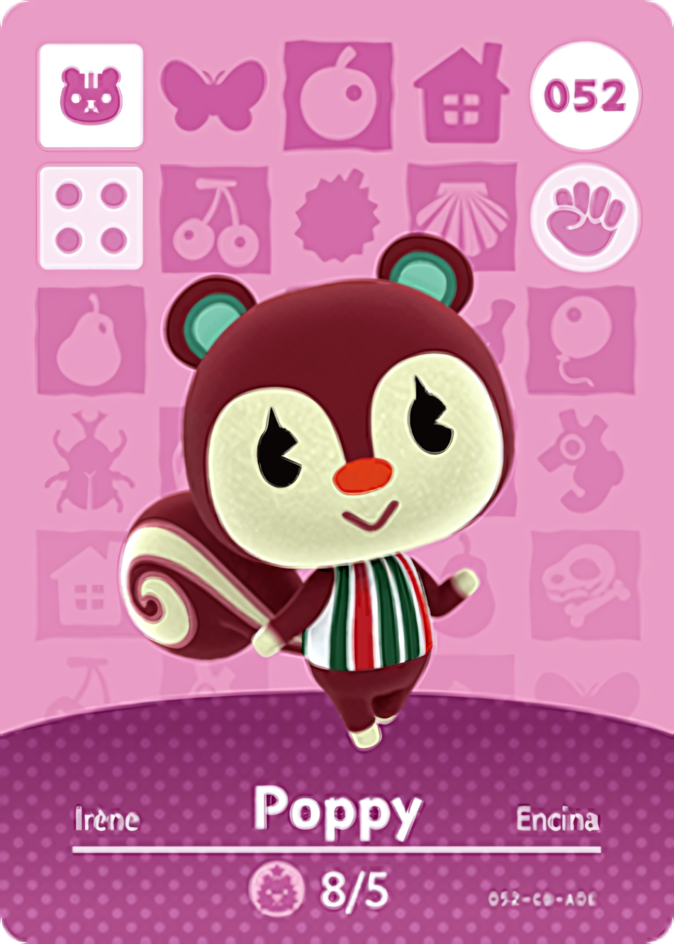 Poppy NFC Card – Animal Crossing New Horizons Amiibo