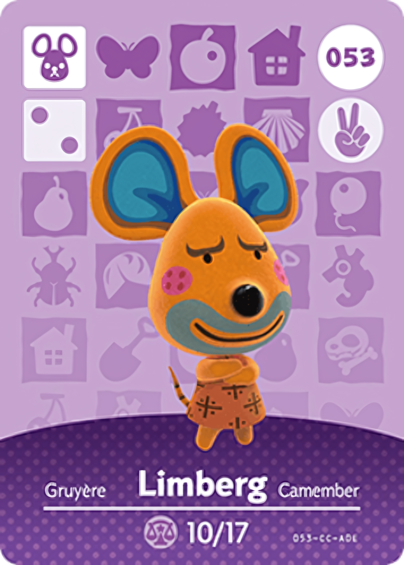 Limberg NFC Card – Animal Crossing New Horizons Amiibo