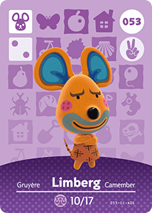 Limberg NFC Card – Animal Crossing New Horizons Amiibo