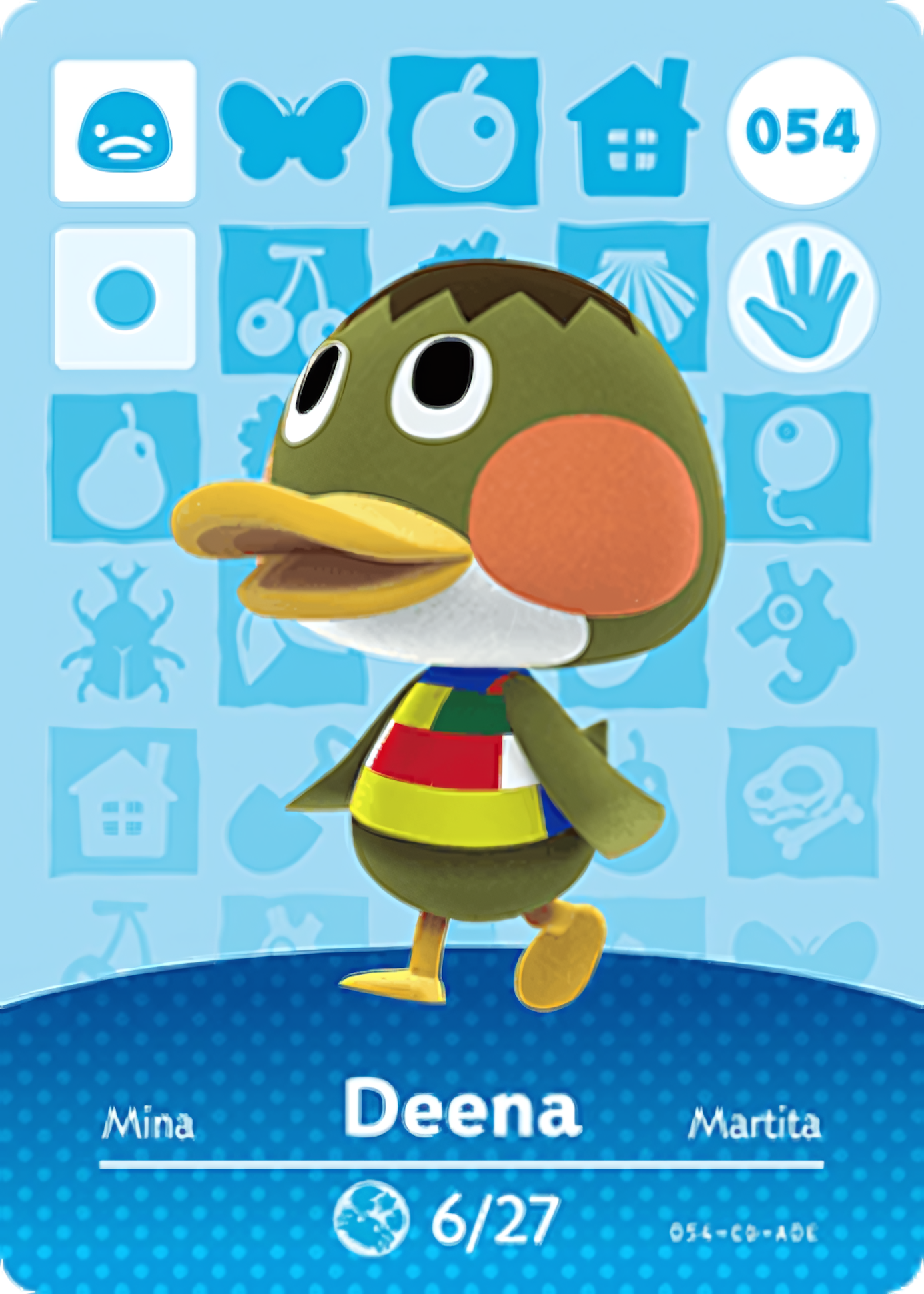 Deena NFC Card – Animal Crossing New Horizons Amiibo