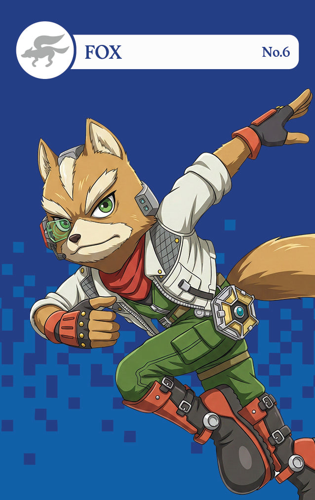 Fox NFC Card – Smash Bros Amiibo