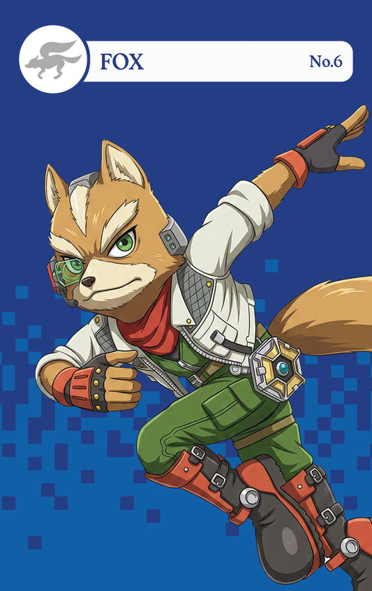 Fox NFC Card – Smash Bros Amiibo