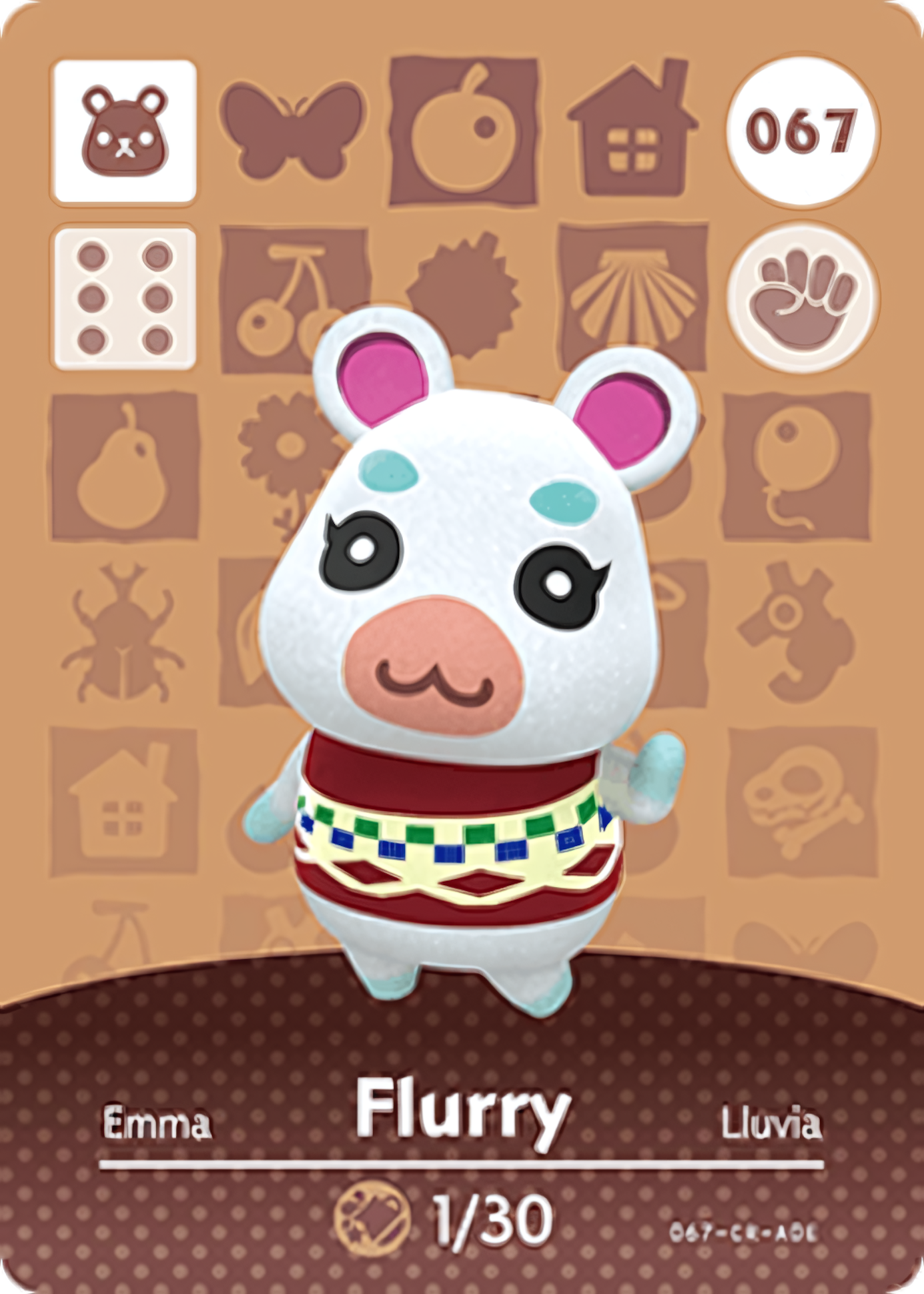 Flurry NFC Card – Animal Crossing New Horizons Amiibo