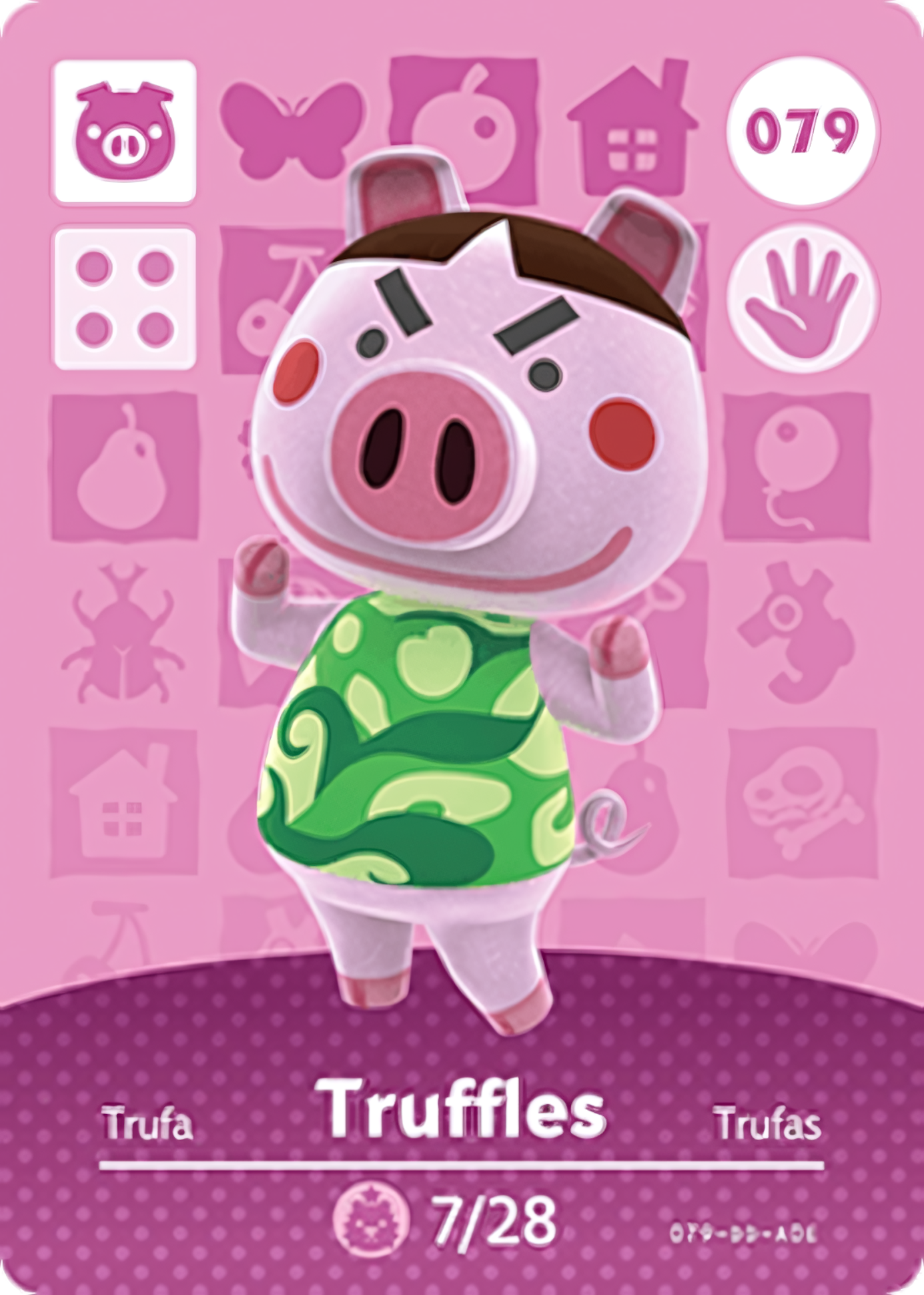 Truffles NFC Card – Animal Crossing New Horizons Amiibo