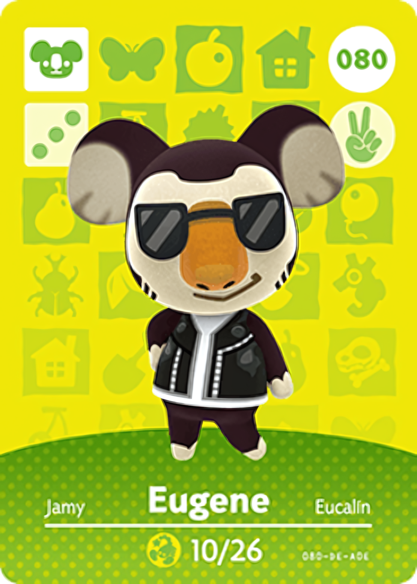 Eugene NFC Card – Animal Crossing New Horizons Amiibo