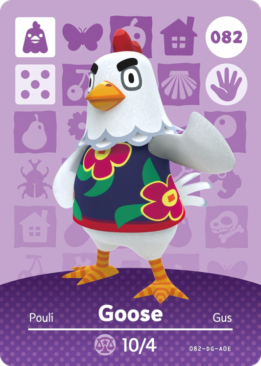 Goose NFC Card – Animal Crossing New Horizons Amiibo