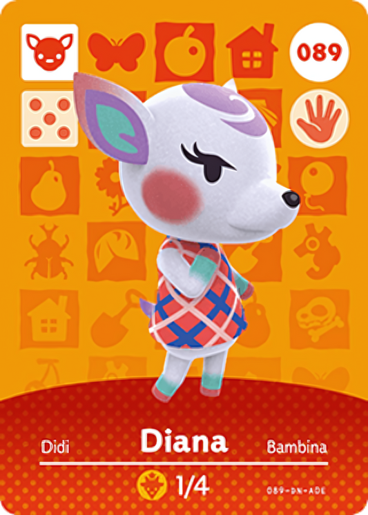 Diana NFC Card – Animal Crossing New Horizons Amiibo
