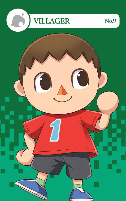 Villager NFC Card – Smash Bros Amiibo