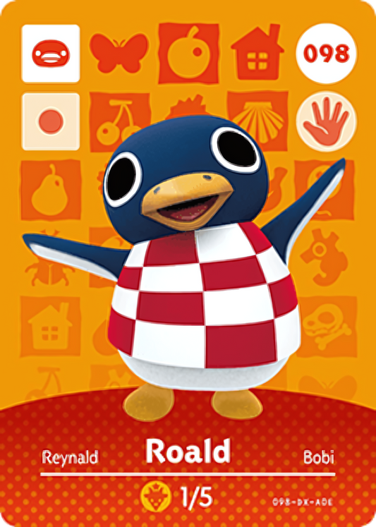 Roald NFC Card – Animal Crossing New Horizons Amiibo