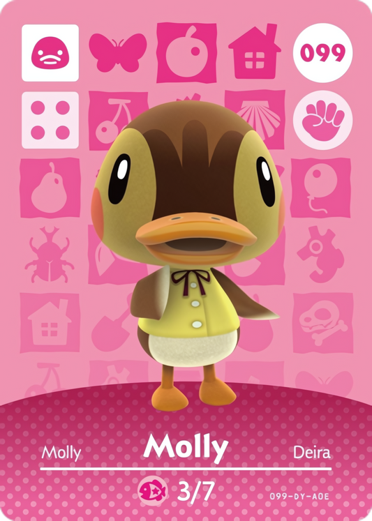 Molly NFC Card – Animal Crossing New Horizons Amiibo