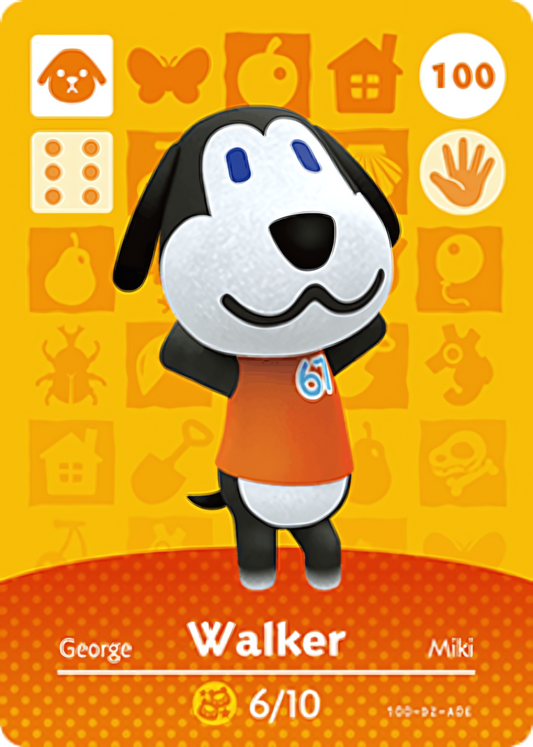 Walker NFC Card – Animal Crossing New Horizons Amiibo