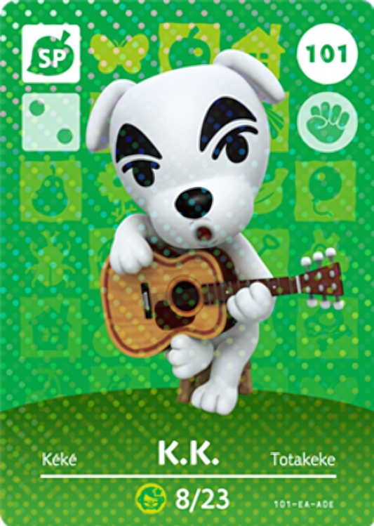 K.K. NFC Card – Animal Crossing Series 2 Amiibo