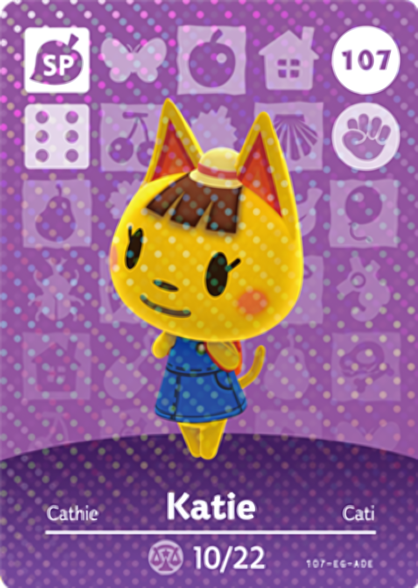 Katie NFC Card – Animal Crossing Series 2 Amiibo