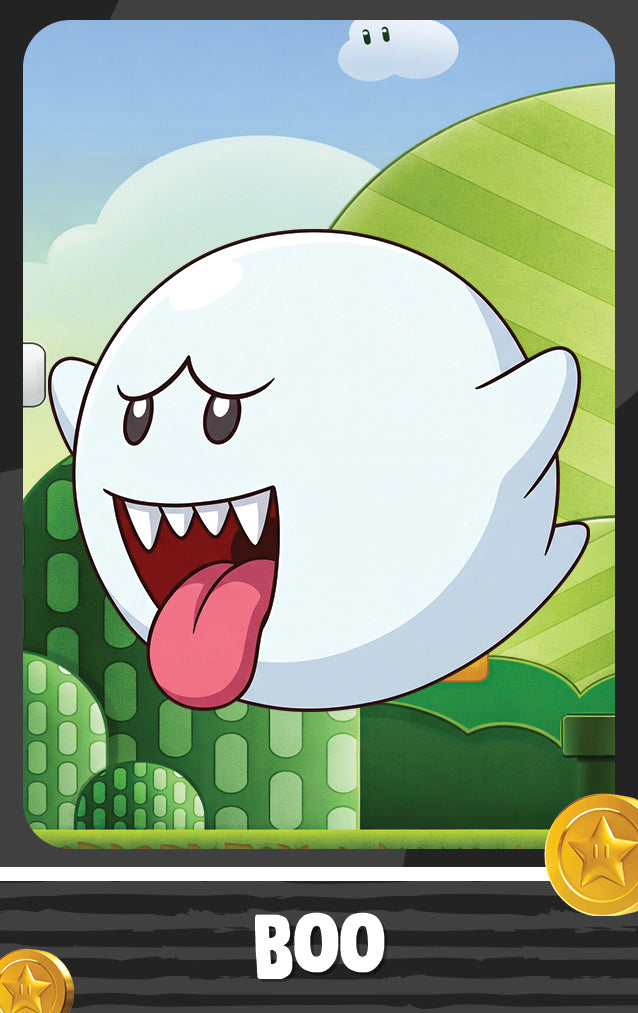 Boo - Nookpals x Super Mario - Amiibo NFC Card