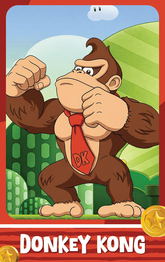 Donkey Kong - Nookpals x Super Mario - Amiibo NFC Card