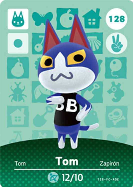 Tom NFC Card – Animal Crossing Series 2 Amiibo