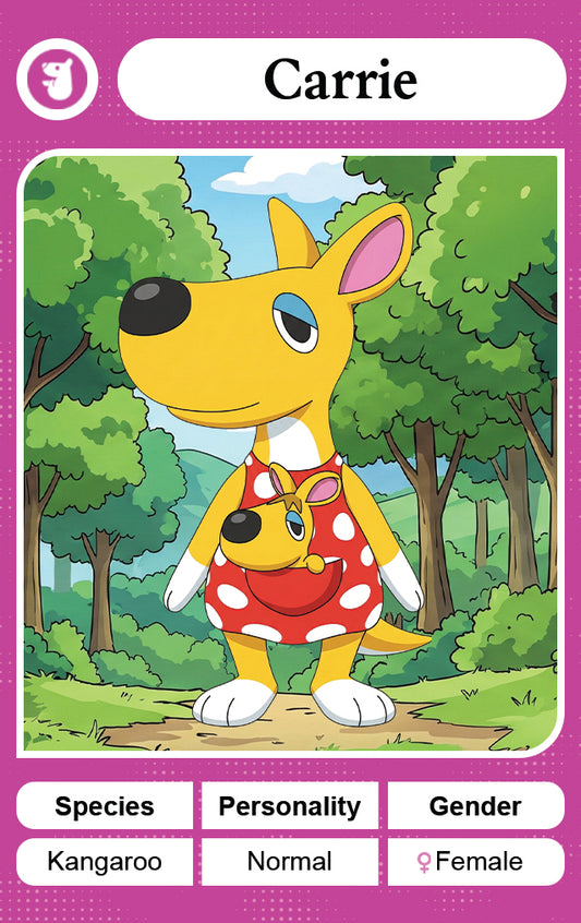 Carrie - Nookpals x Animal Crossing – New Leaf Welcome Amiibo NFC Card