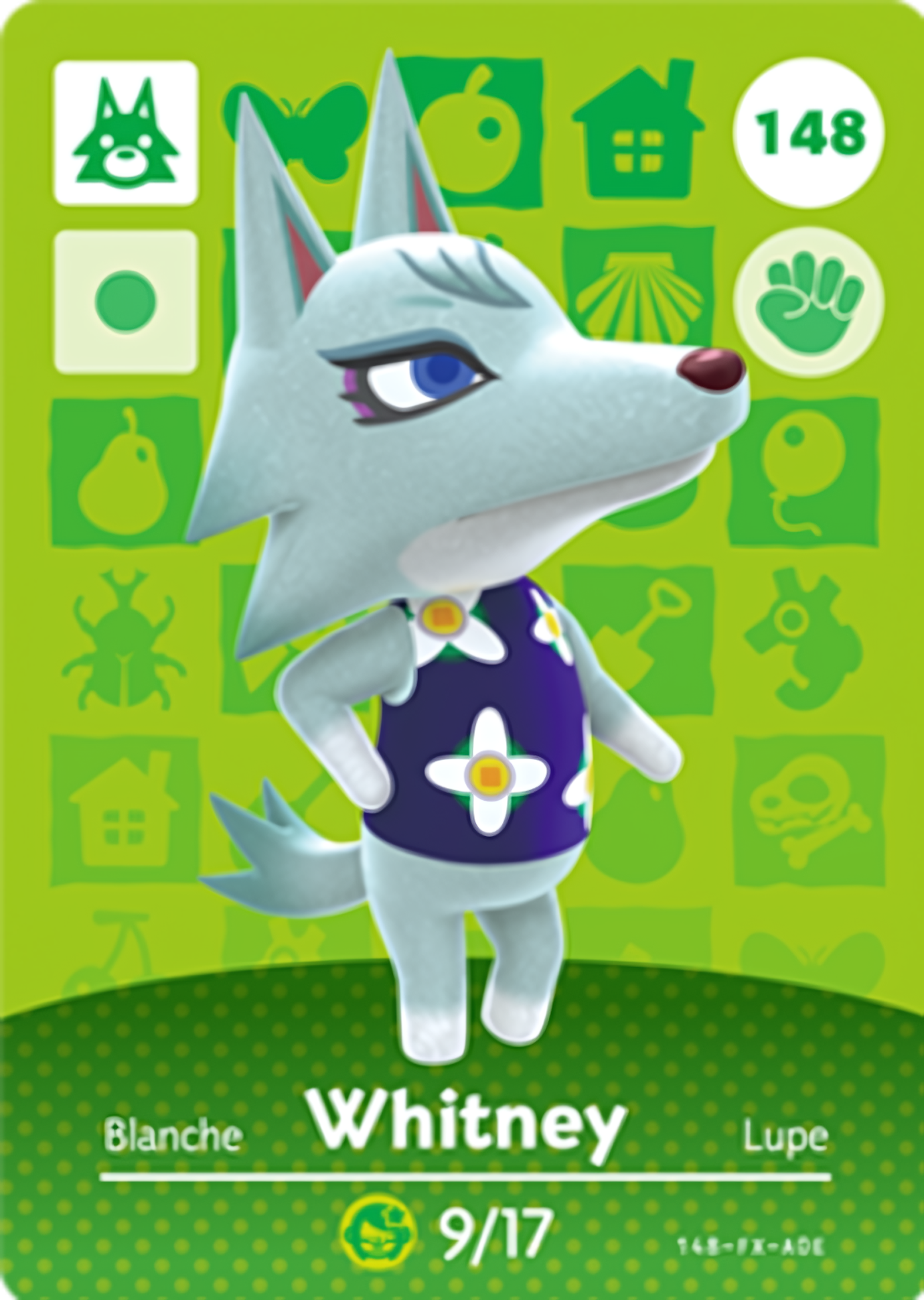 Whitney NFC Card – Animal Crossing Series 2 Amiibo