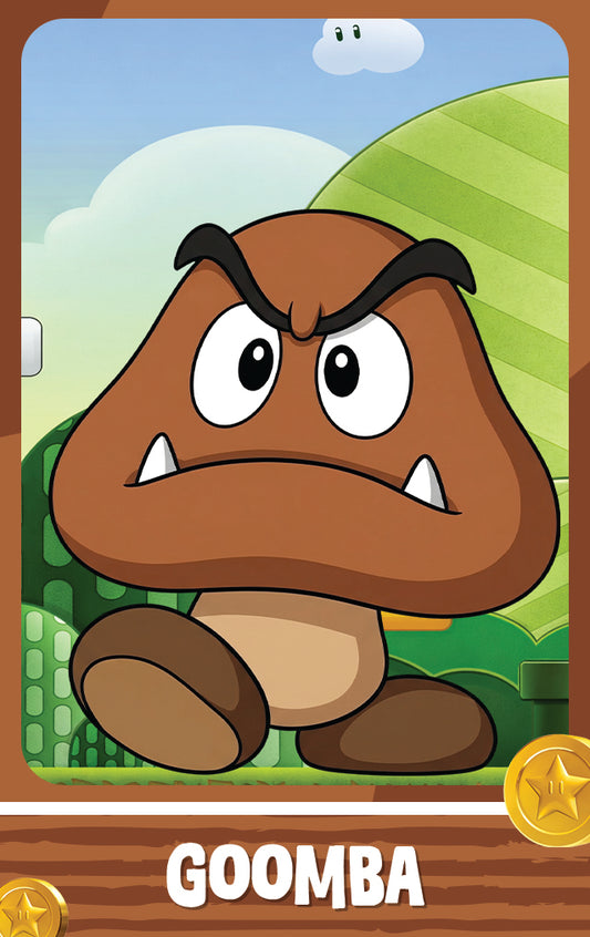 Goomba - Nookpals x Super Mario - Amiibo NFC Card