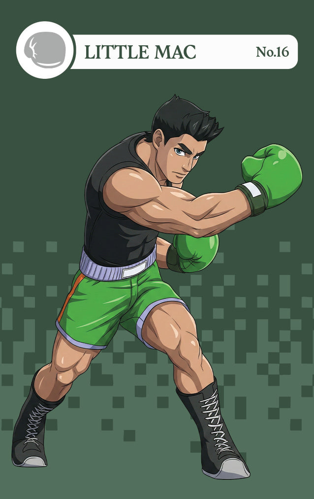 Little Mac NFC Card – Smash Bros Amiibo