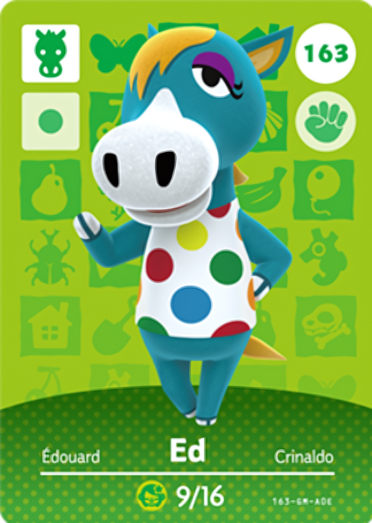 Ed NFC Card – Animal Crossing Series 2 Amiibo