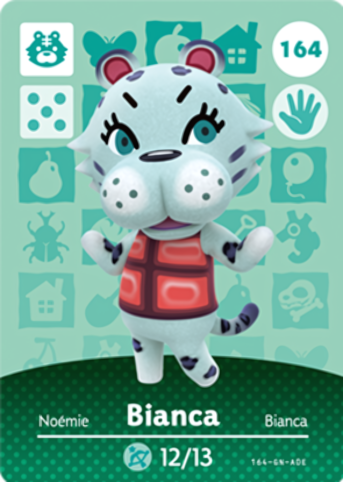 Bianca NFC Card – Animal Crossing Series 2 Amiibo