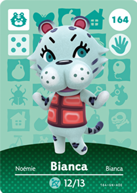 Bianca NFC Card – Animal Crossing Series 2 Amiibo