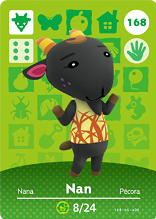 Nan NFC Card – Animal Crossing Series 2 Amiibo