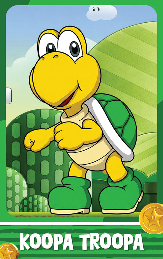 Koopa Troopa - Nookpals x Super Mario - Amiibo NFC Card