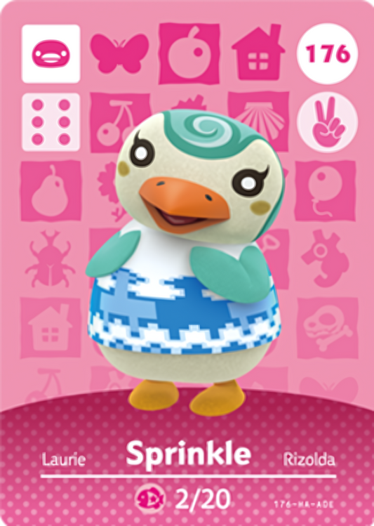 Sprinkle NFC Card – Animal Crossing Series 2 Amiibo