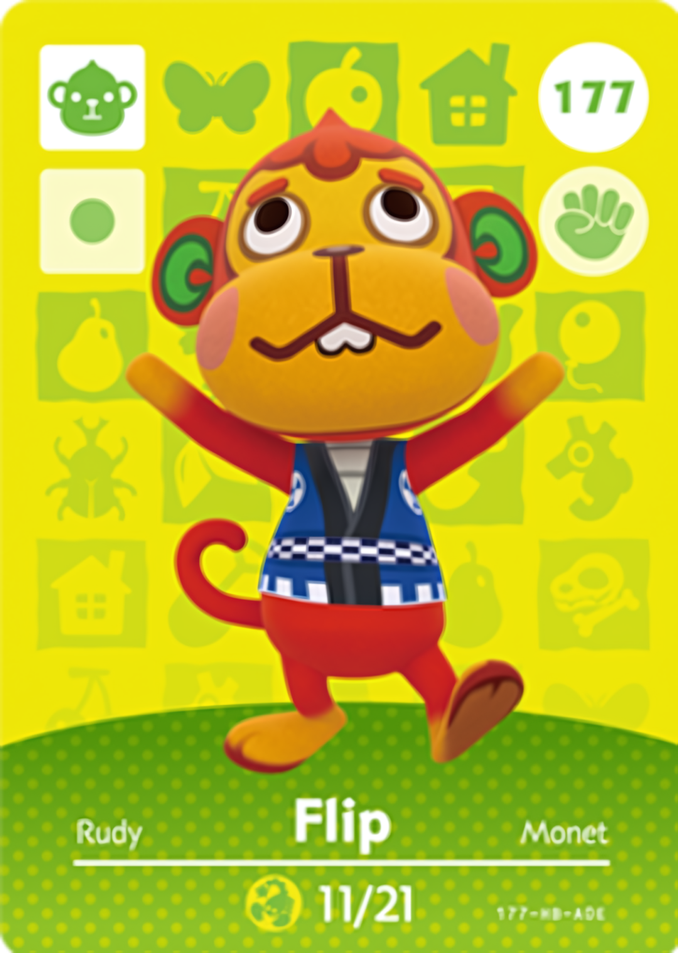Flip NFC Card – Animal Crossing Series 2 Amiibo