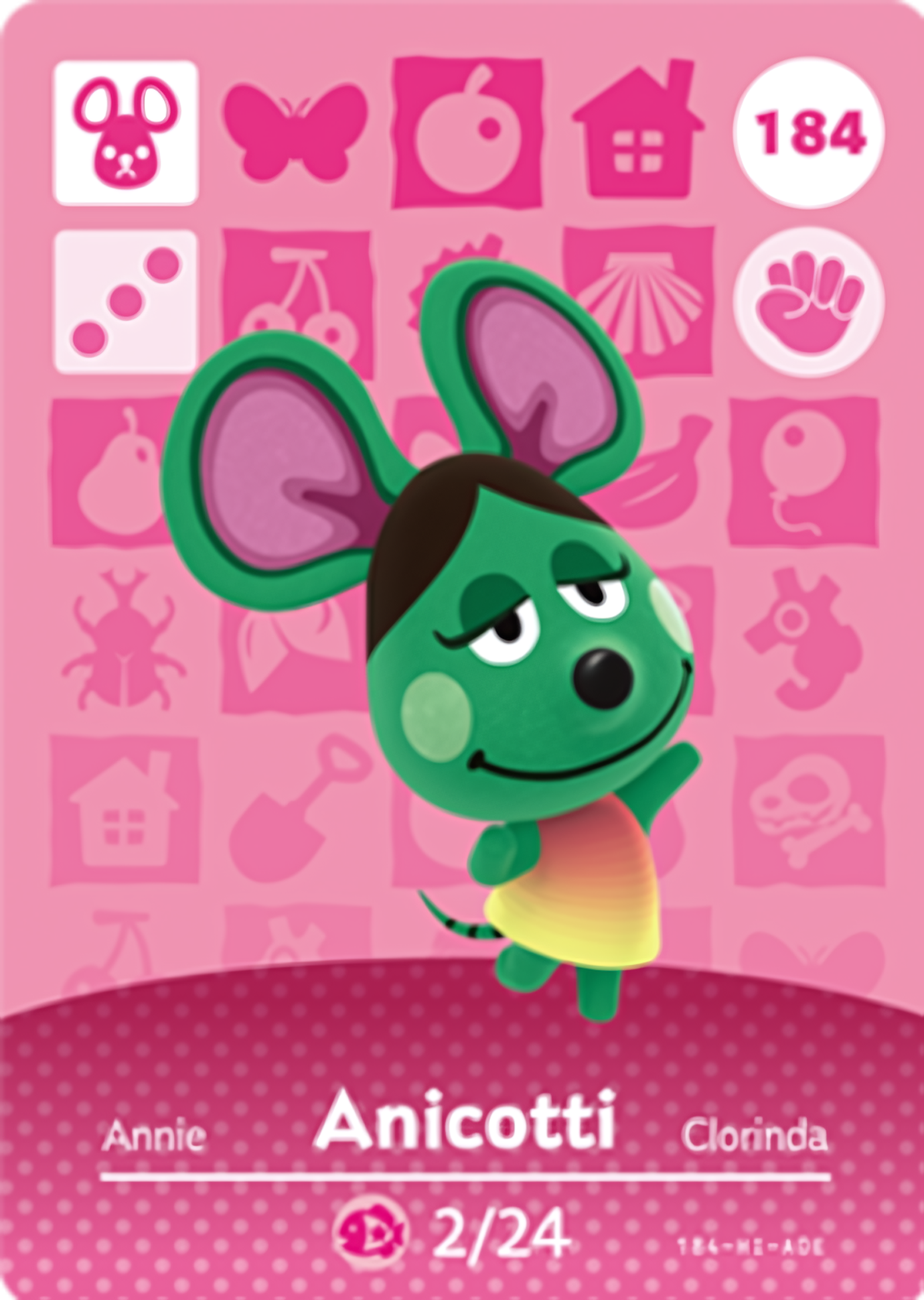 Anicotti NFC Card – Animal Crossing Series 2 Amiibo