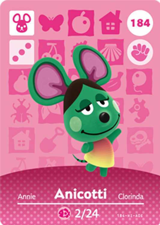 Anicotti NFC Card – Animal Crossing Series 2 Amiibo