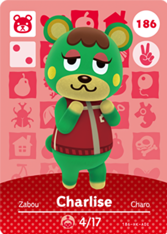 Charlise NFC Card – Animal Crossing Series 2 Amiibo
