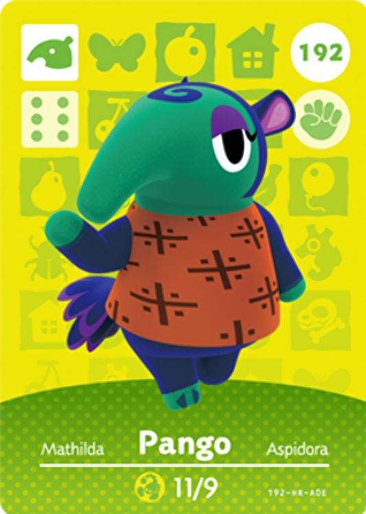 Pango NFC Card – Animal Crossing Series 2 Amiibo