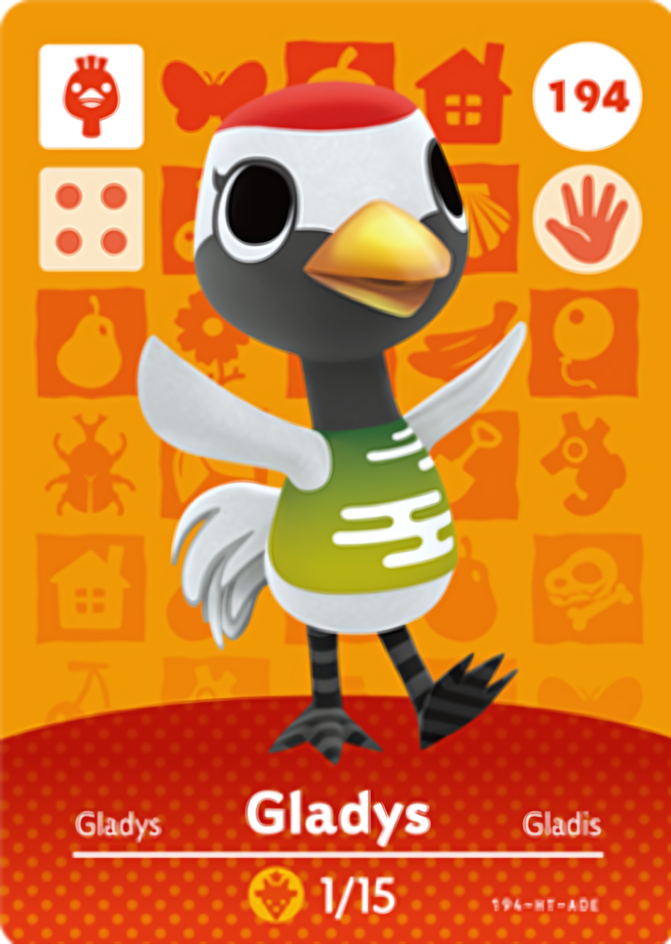 Gladys NFC Card – Animal Crossing Series 2 Amiibo