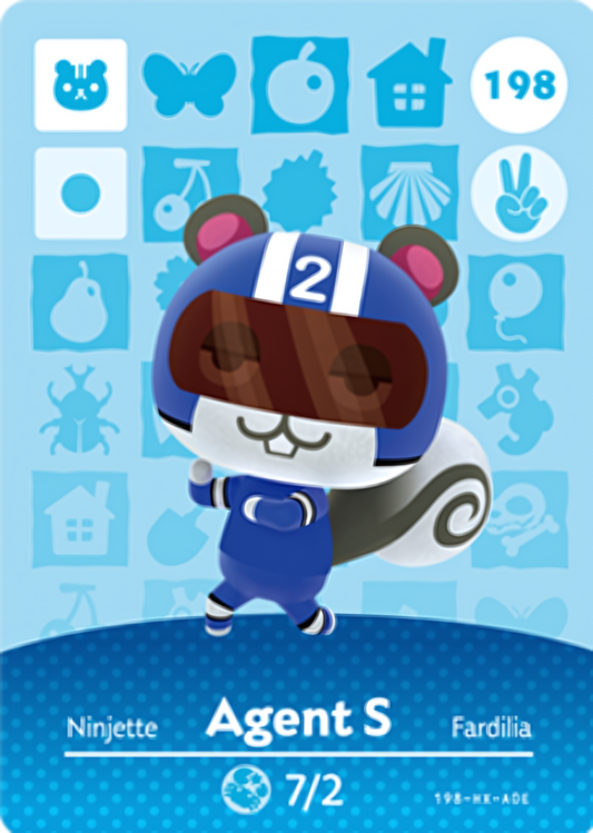 Agent S NFC Card – Animal Crossing Series 2 Amiibo
