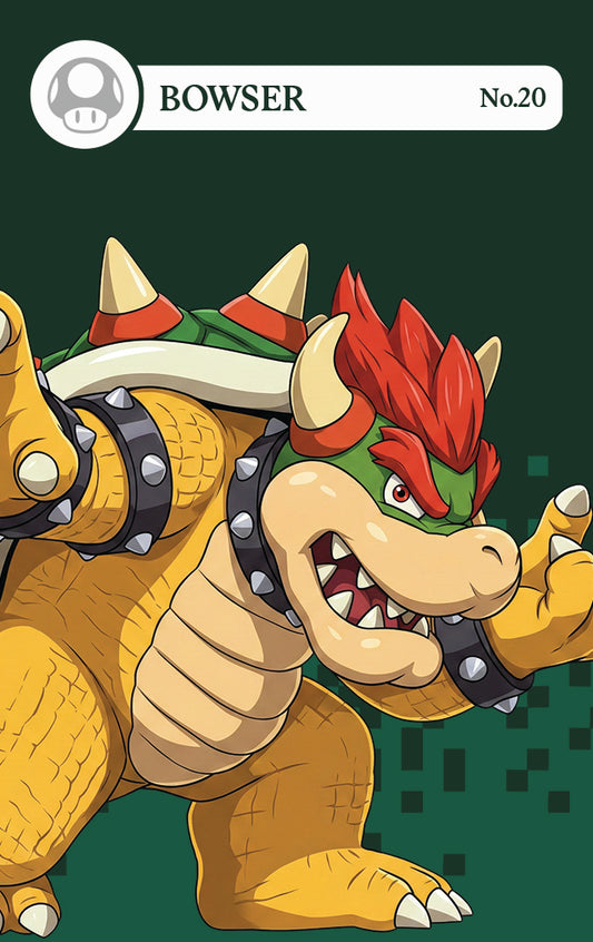 Bowser NFC Card – Smash Bros Amiibo