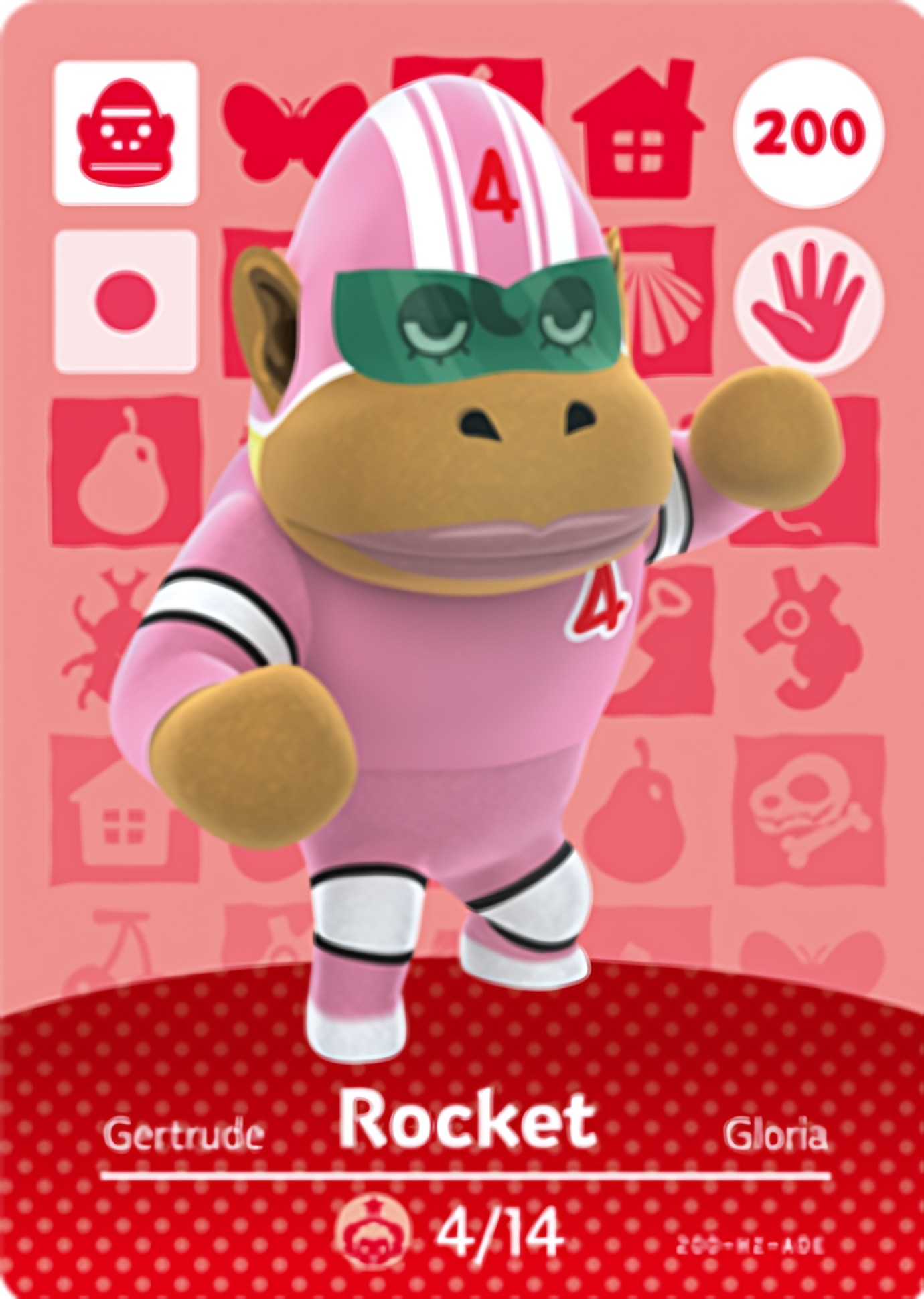 Rocket NFC Card – Animal Crossing Series 2 Amiibo