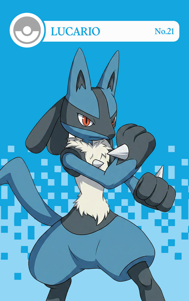 Lucario NFC Card – Smash Bros Amiibo